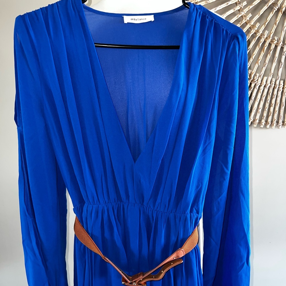 Blue maxi